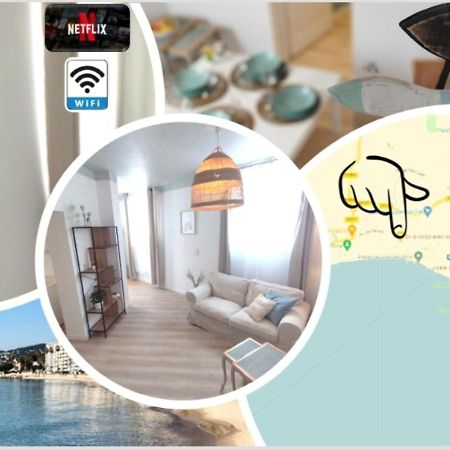 Plage & Confort 3 Pieces Parking Clim Et Wifi Antibes Exteriér fotografie